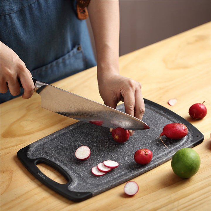 Imitation Marble Three Piece Hanging Plastic Cutting Board Set