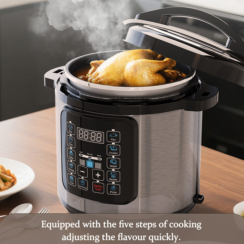 Transform Your Cooking Experience with the Smart 8L Electric Pressure Cooker