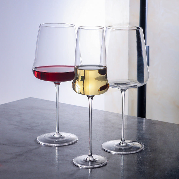 Handmade Ultra Thin Crystal Bordeaux Drinking Glass
