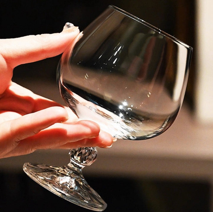 Elegant Crystal Brandy Drinking Glass