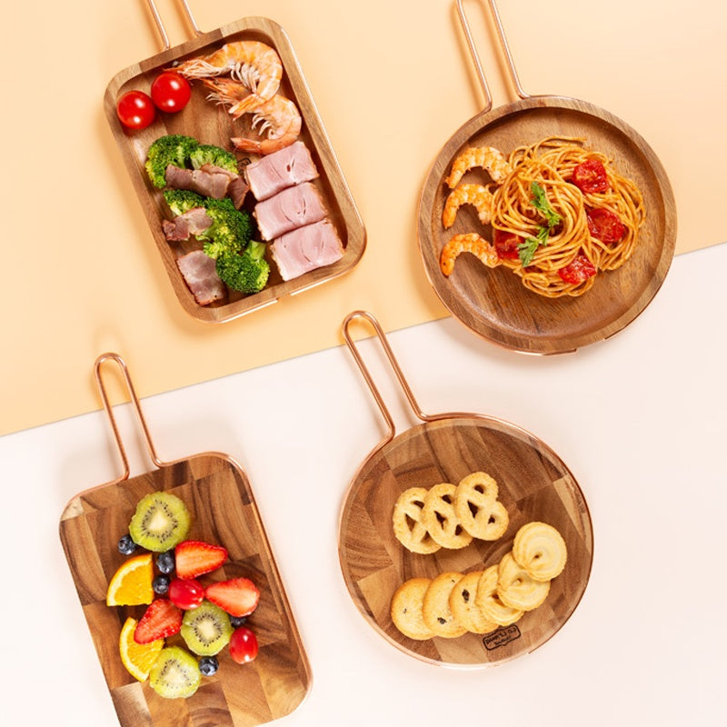 Solid Wood Steak Fruit Bread Cutting Board Tray