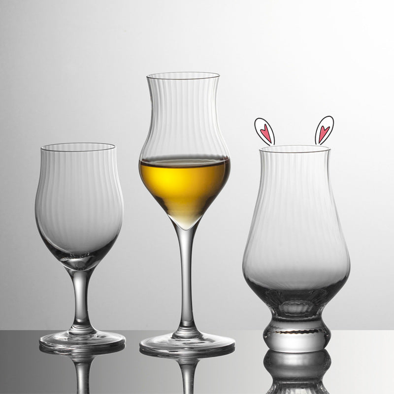 Tulip Crystal Glass Elegant Beverage Glass