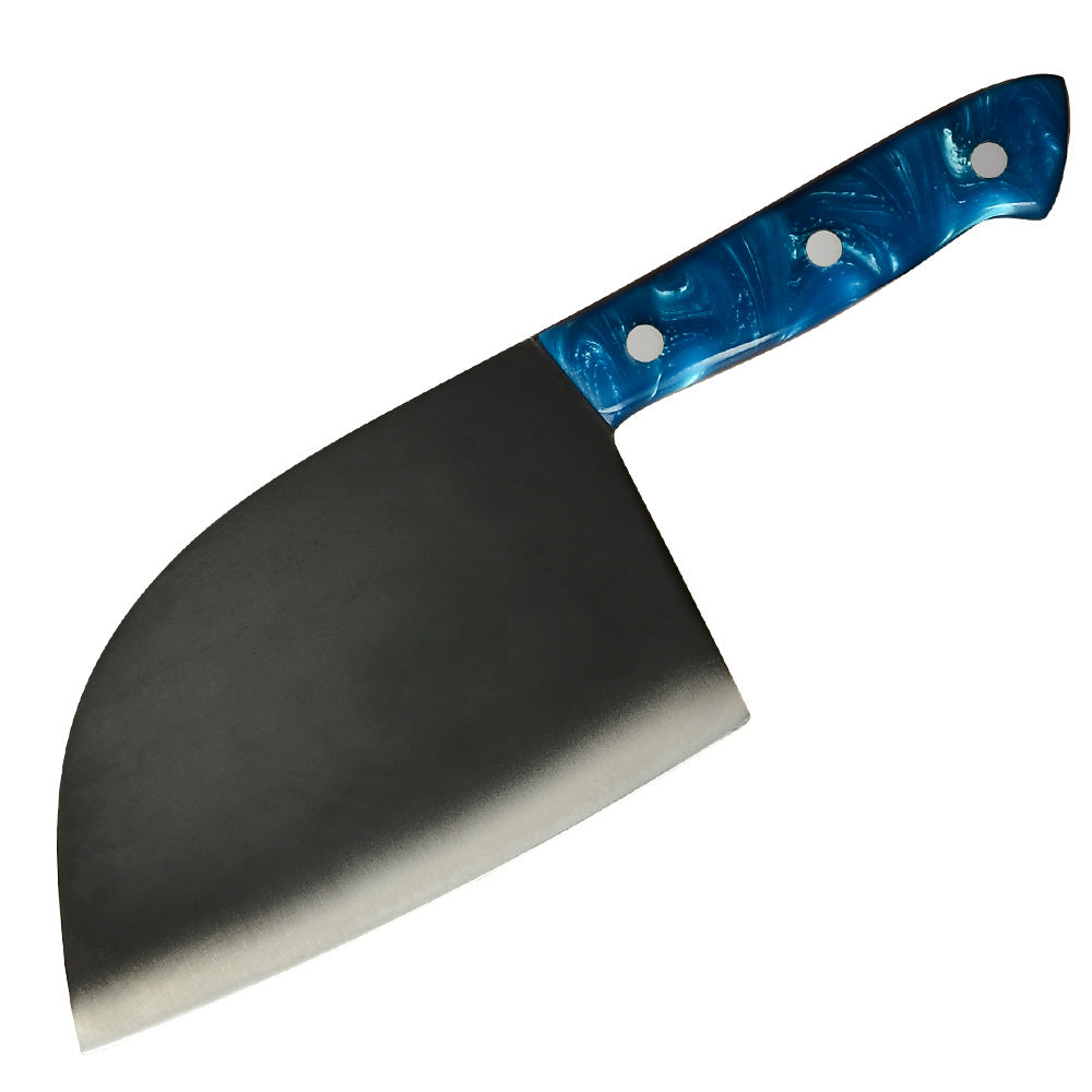 Forged Stainless Steel Kitchen Knife Blue Handle