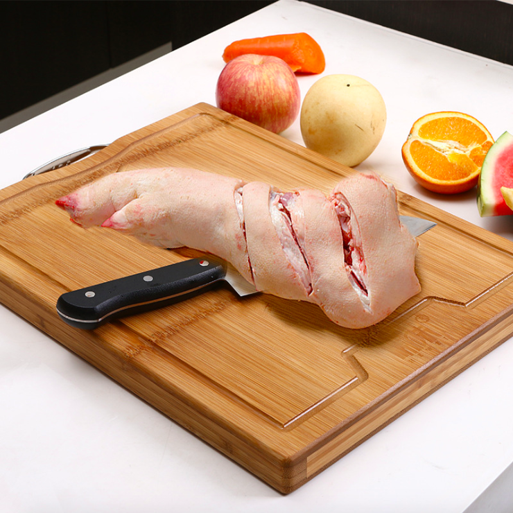 Carbonized Bamboo Cutting Board Kitchen Board