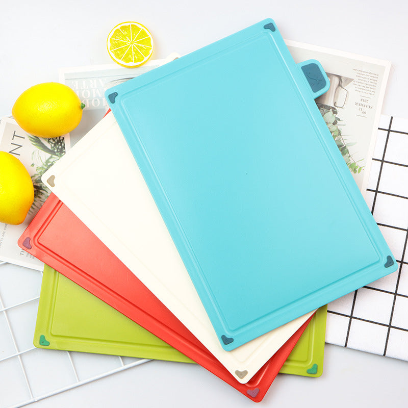 Four Piece Thickened PP Plastic Cutting Board Set