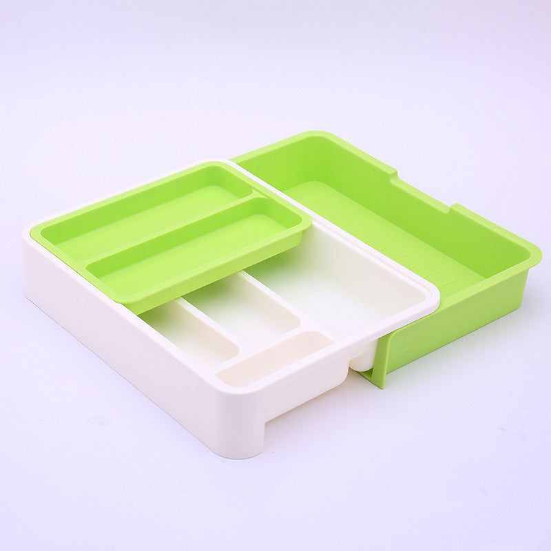 Kitchen Drawer Tableware Organizer Storage Box
