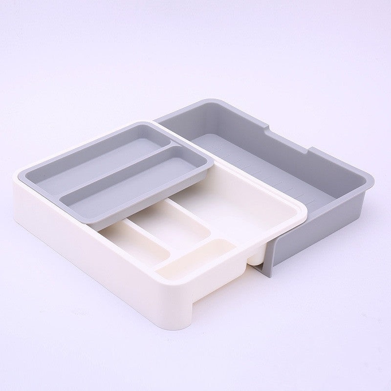 Kitchen Drawer Tableware Organizer Storage Box