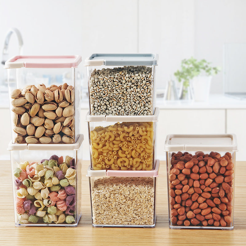 Transparent Plastic Kitchen Storage Box
