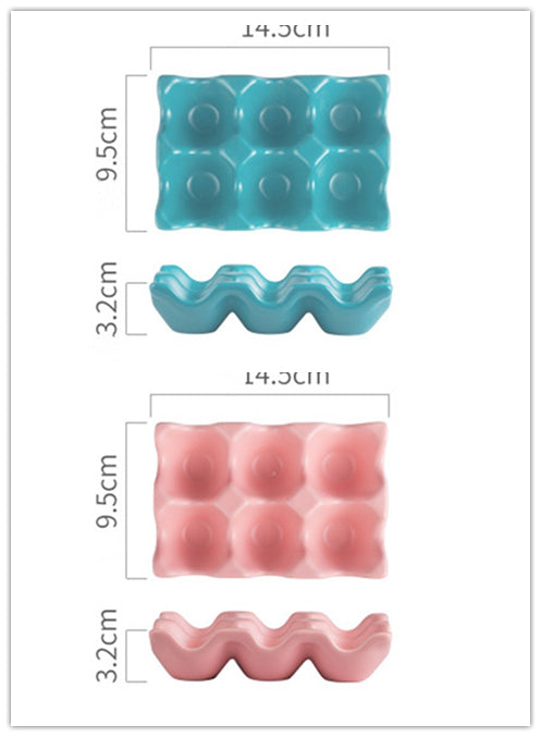 Kitchen Egg Storage Rack Organizer