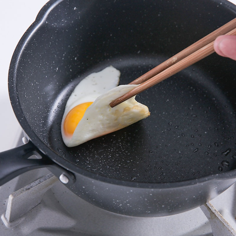 Small Deep Non Stick Frying Pan Home Wok Pot