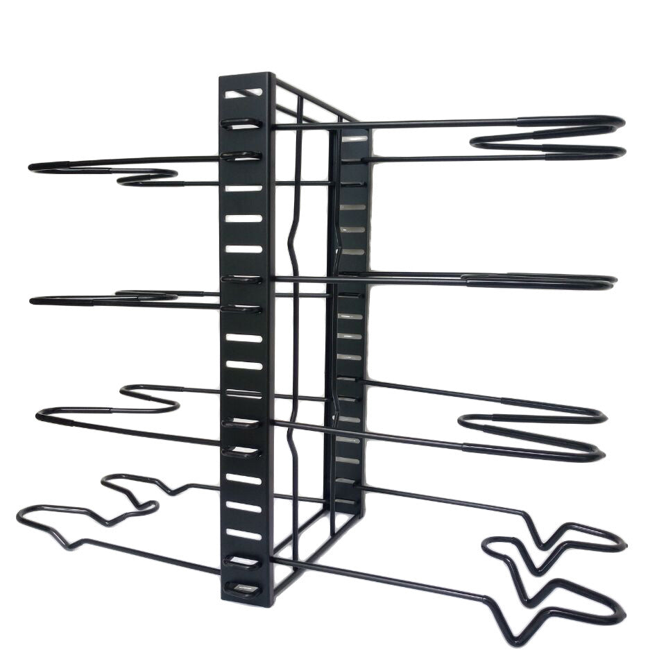 8-Tier Iron Kitchen Organizer Drying Rack Holder