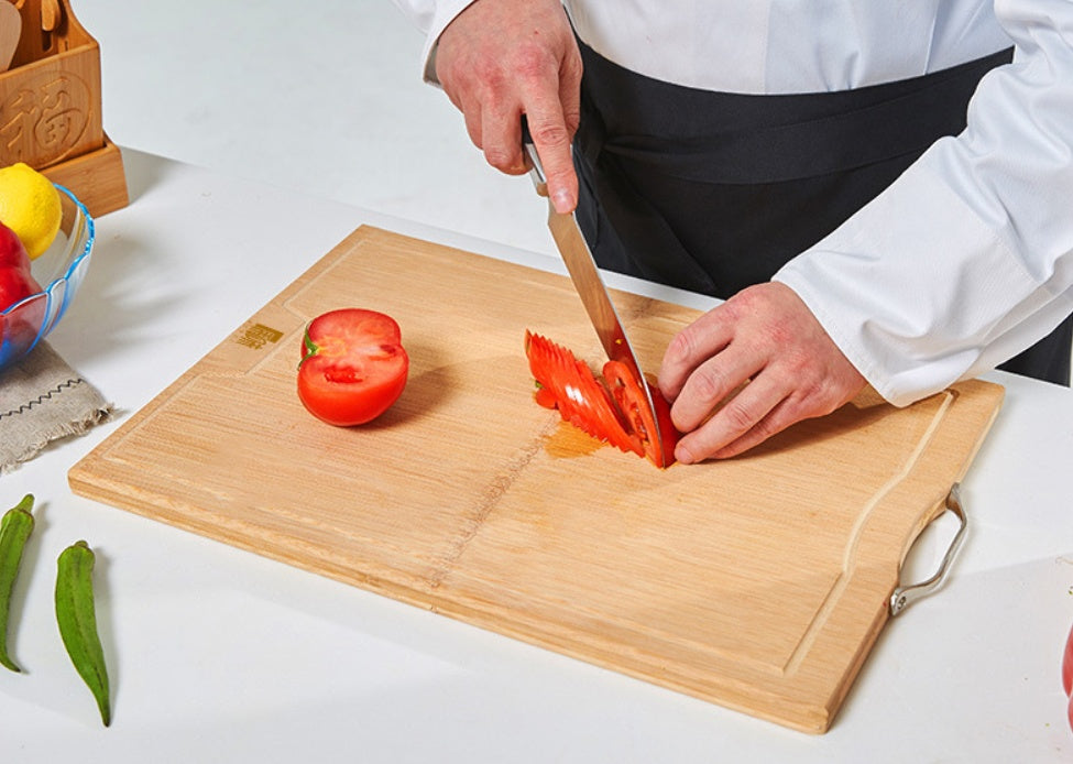 Carbonized Bamboo Cutting Board Kitchen Board