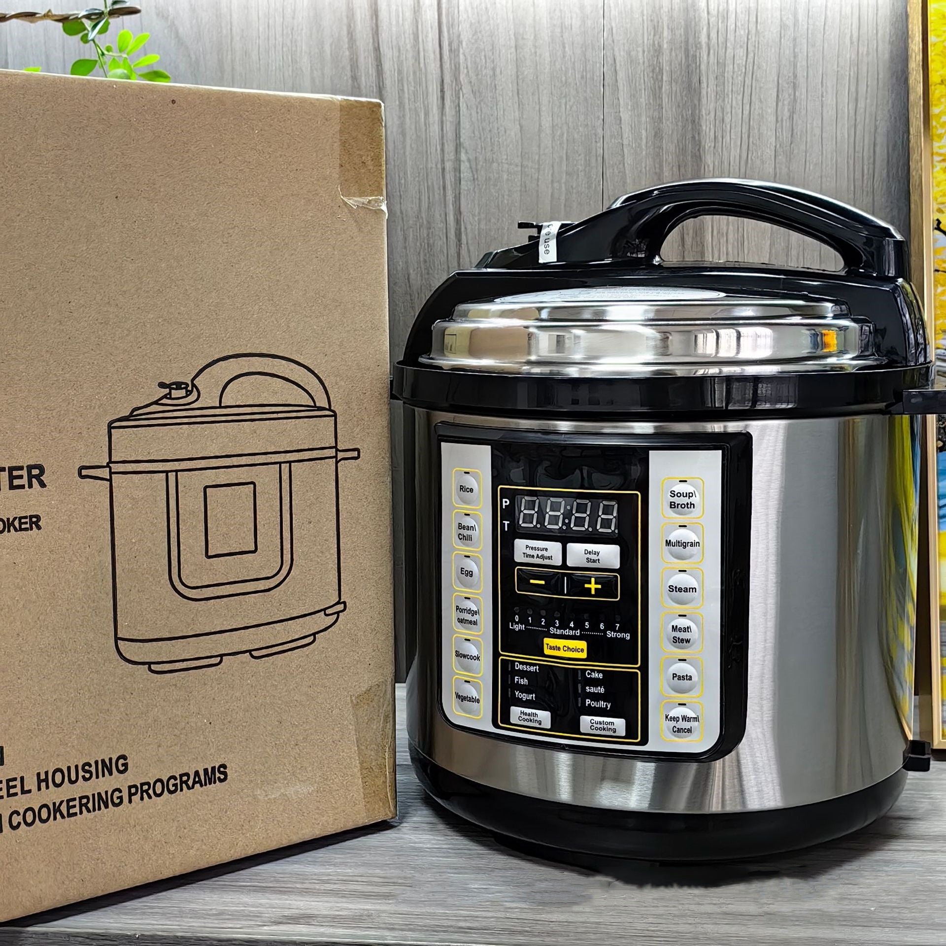 6L Large Capacity Multifunctional Electric Pressure Cooker