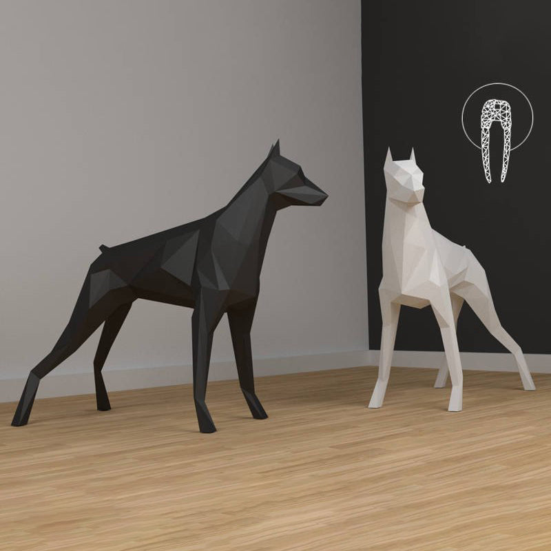 Handmade Decorative Three Dimensional Paper Sculpture Display Model