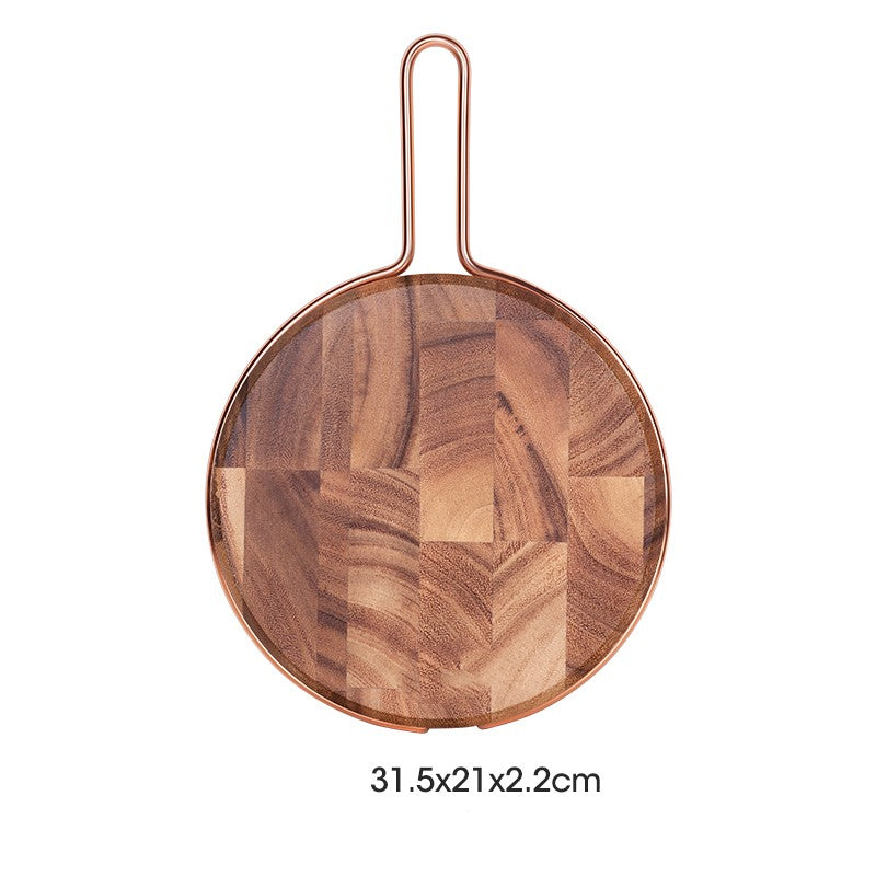 Solid Wood Steak Fruit Bread Cutting Board Tray