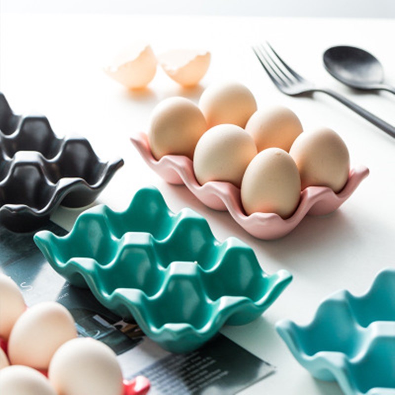Kitchen Egg Storage Rack Organizer