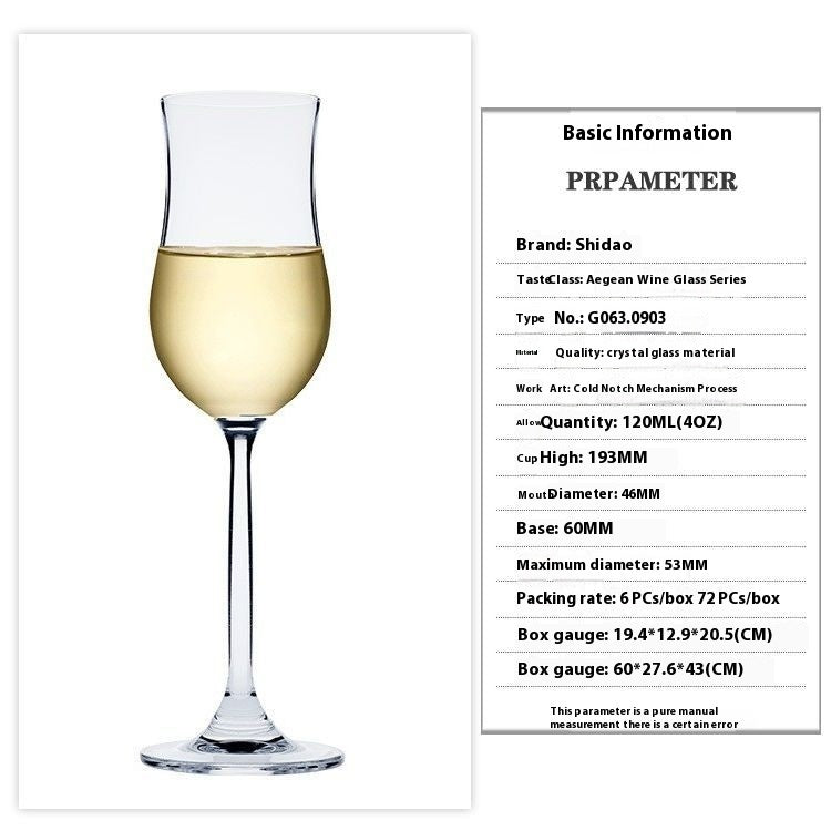 Tulip Crystal Elegant Dessert Drinking Glass