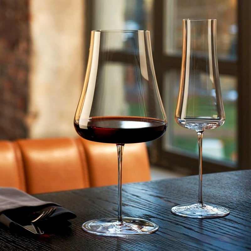 Ultra Thin Crystal Large Elegant Goblet Glass