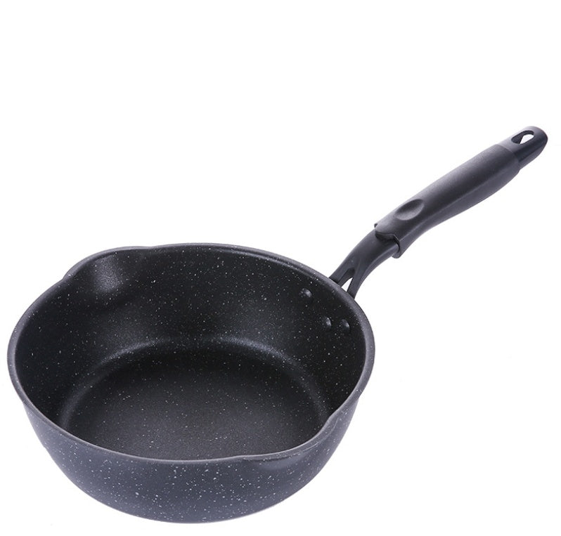 Small Deep Non Stick Frying Pan Home Wok Pot