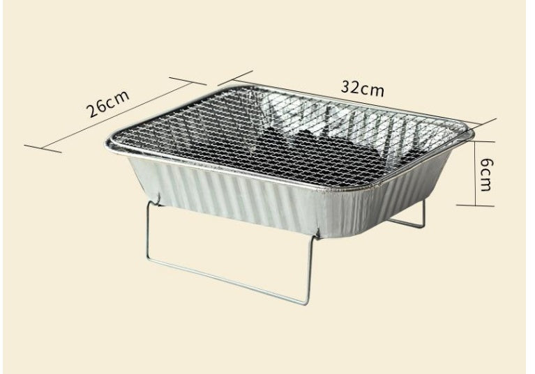 Portable Household Charcoal BBQ Grill Stove