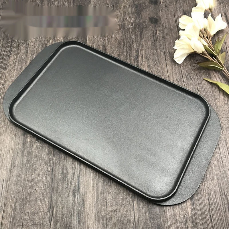 Double Sided Flat Cast Iron Griddle