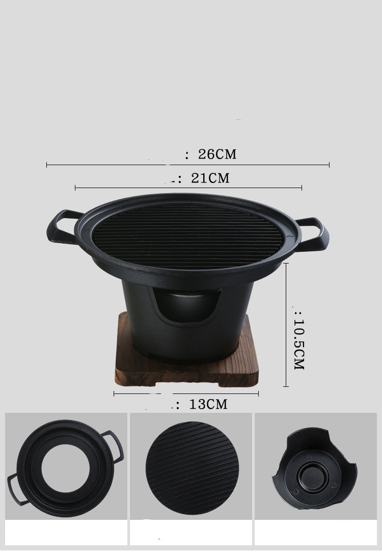 Non Stick Small Indoor Household BBQ Grill