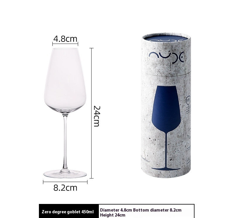 Ultra Thin Crystal Large Elegant Goblet Glass