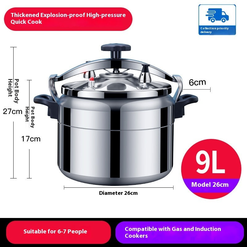 Large Capacity Explosion Proof Gas Pressure Cooker