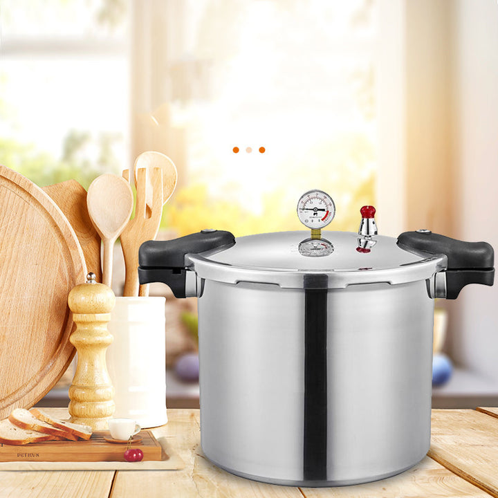 Thickened Explosion Proof Pressure Cooker Large Capacity Universal Induction Gas Cooker