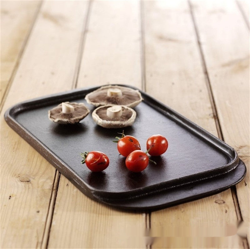 Double Sided Flat Cast Iron Griddle