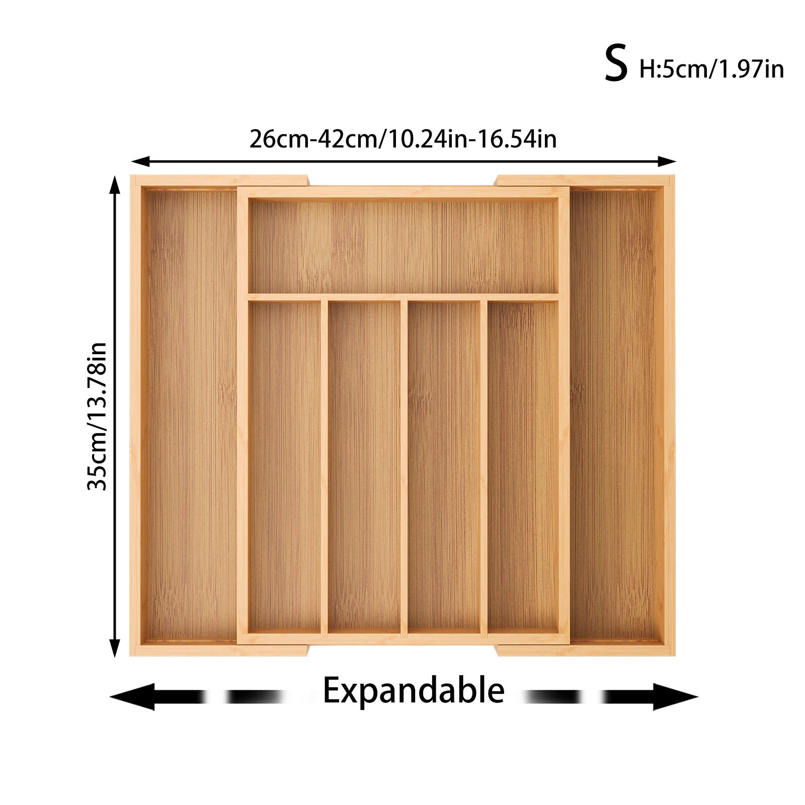 Retractable Pull-Out Kitchen Utensil Organizer