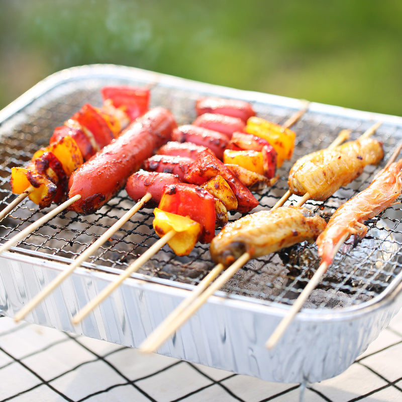 Portable Household Charcoal BBQ Grill Stove