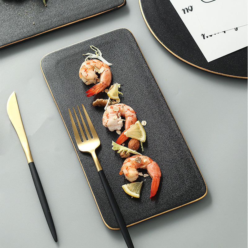 Steak Plate Cutlery Set