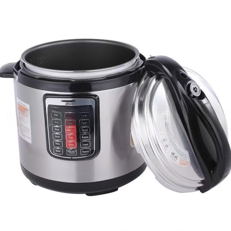 6L Multifunctional Electric Pressure Cooker Large Capacity