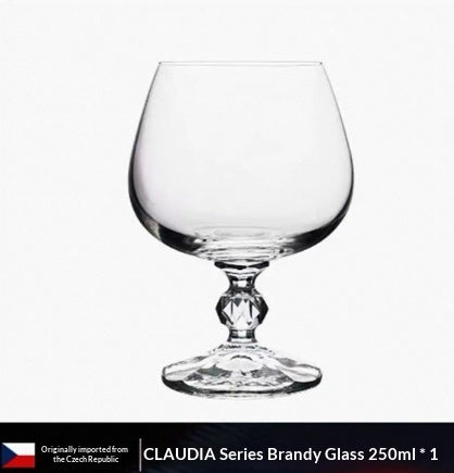 Elegant Crystal Brandy Drinking Glass
