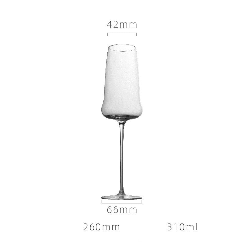 Handmade Ultra Thin Crystal Bordeaux Drinking Glass