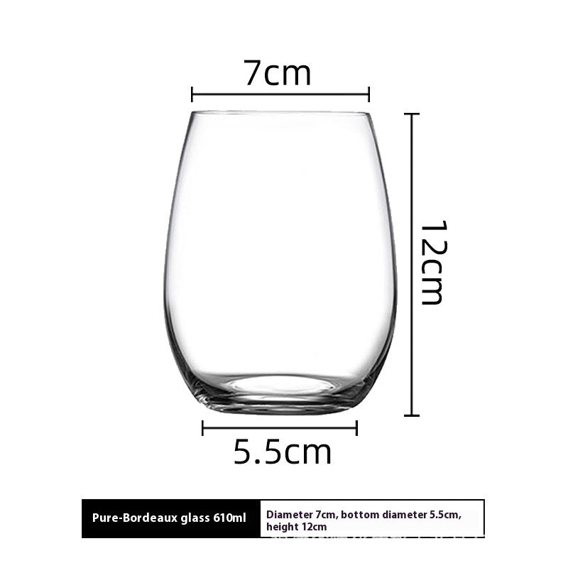 Lead Free Crystal Glass Tumbler Drinking Glass