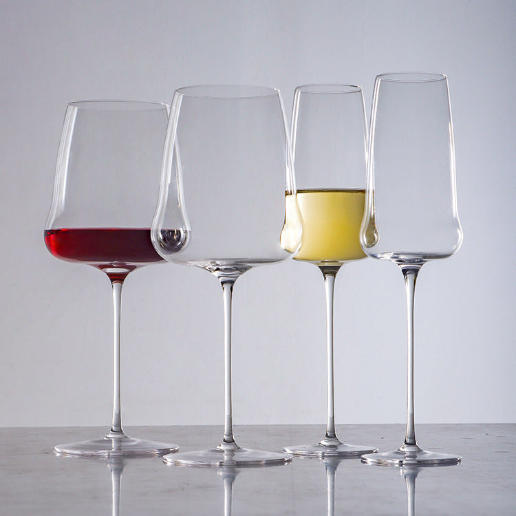 Handmade Ultra Thin Crystal Bordeaux Drinking Glass