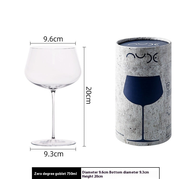 Ultra Thin Crystal Large Elegant Goblet Glass