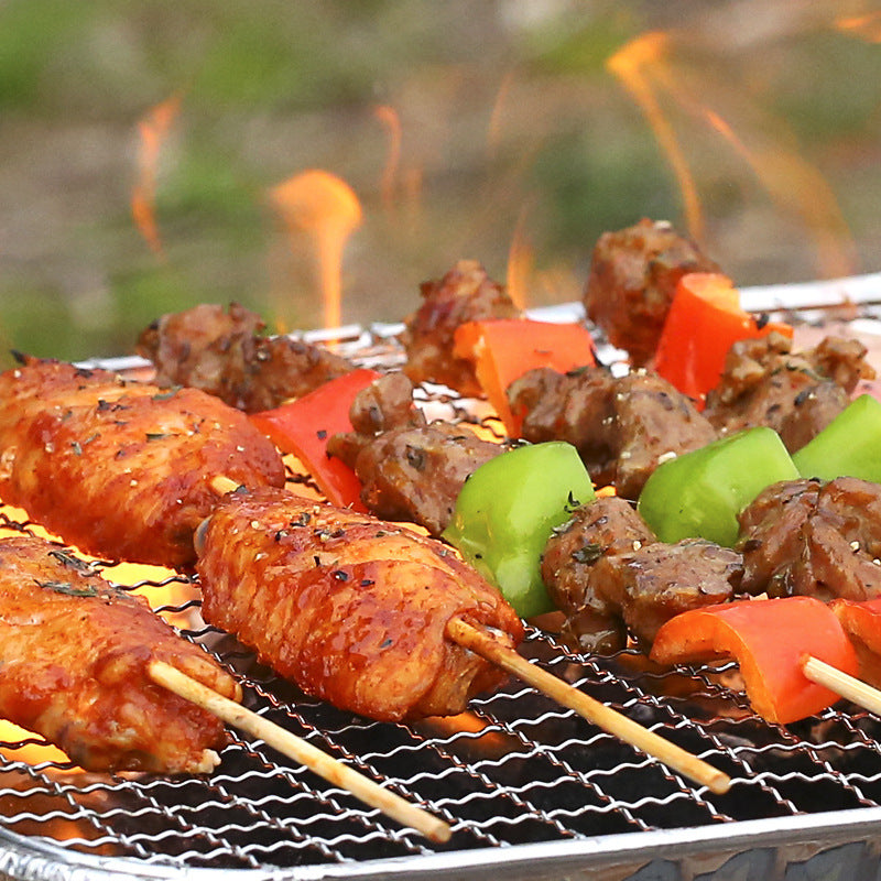 Portable Household Charcoal BBQ Grill Stove
