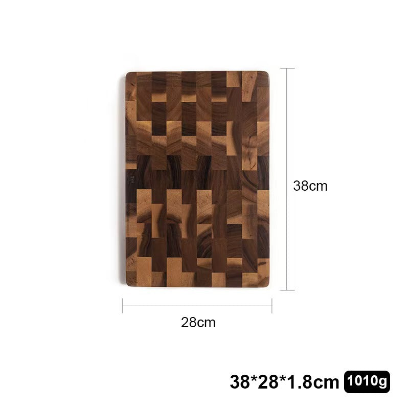 Acacia Mangium Solid Wood Grid Cutting Board