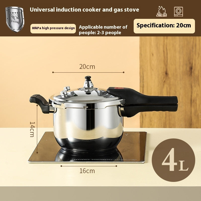 Large Capacity Stainless Steel Double Bottom Pressure Cooker