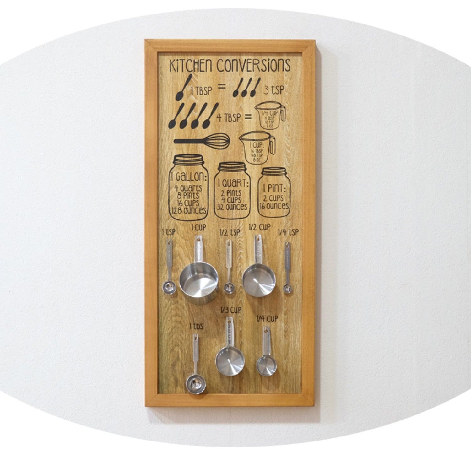 Creative Home Coffee Shop Kitchen Wall Hanging Decor