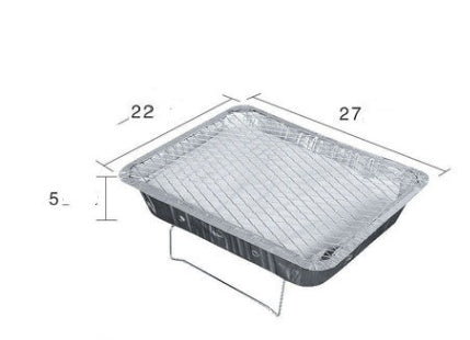 Portable Household Charcoal BBQ Grill Stove