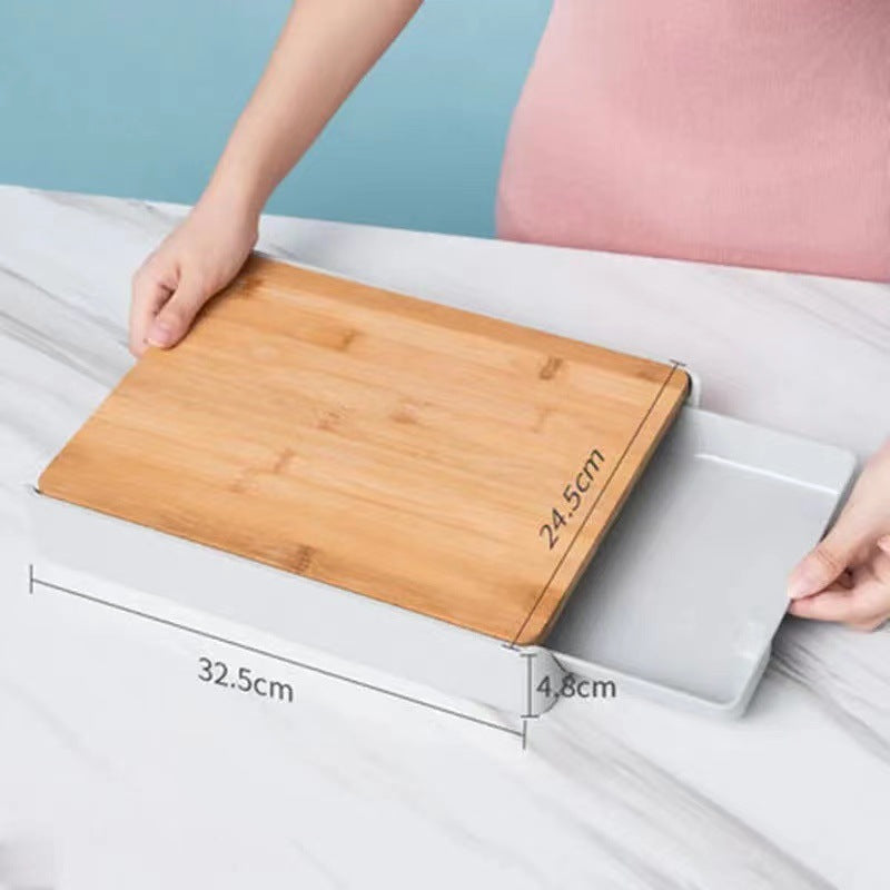 Large Bamboo Cutting Board Kitchen Board