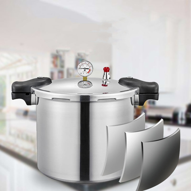 Thickened Explosion Proof Pressure Cooker Large Capacity Universal Induction Gas Cooker