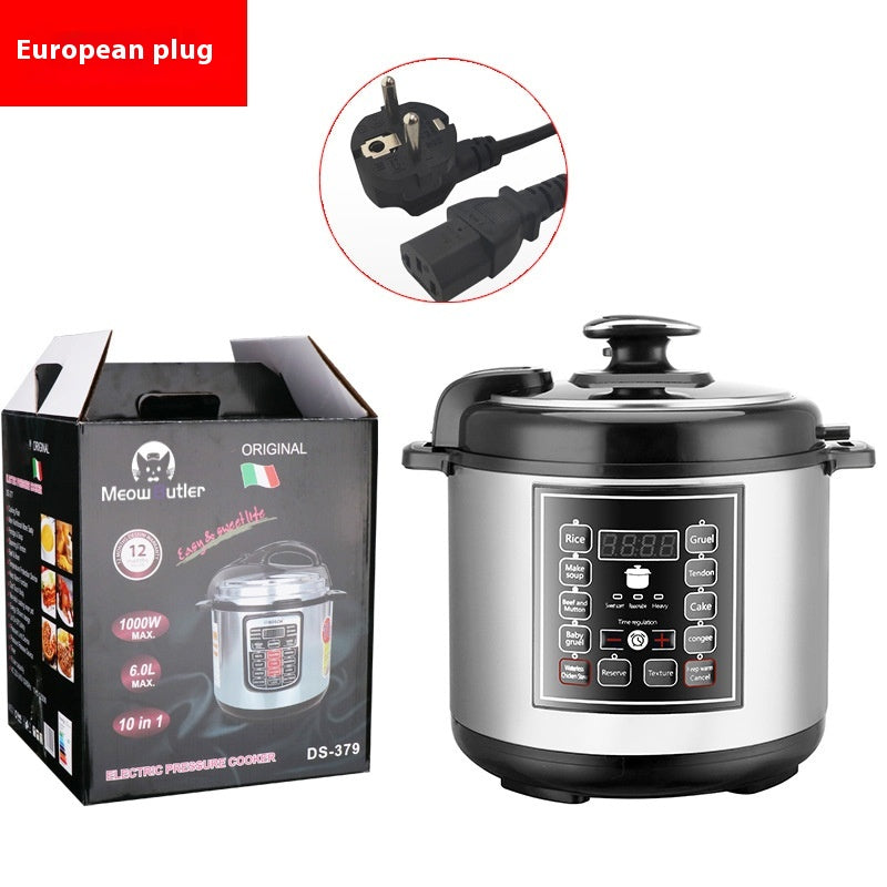 5L Smart Multi Function Pressure Rice Cooker Household