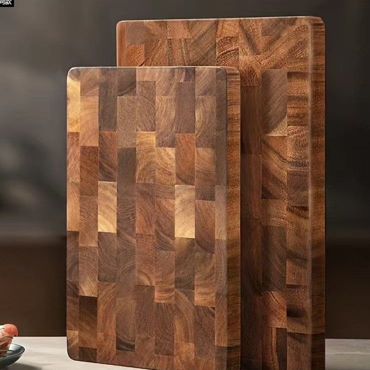 Acacia Mangium Solid Wood Grid Cutting Board